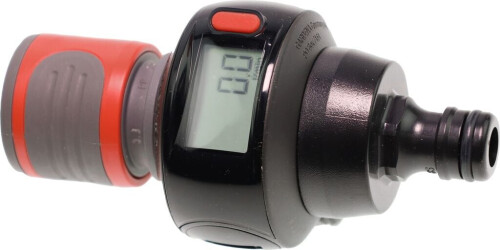 Gardena Wassermengenzähler für die Osmosereinigung