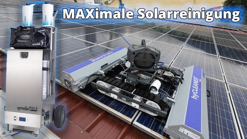 Maximale Solarreinigung: OSMOBIL MAX & solarRobot pro im Praxistest