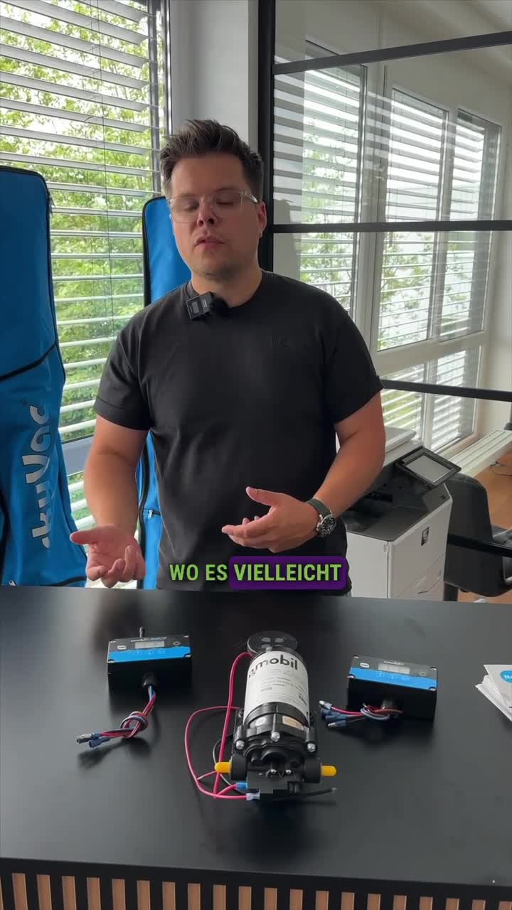 CHICIRIS 12V Membranpumpe 7.5A - Wasserdruckpumpe Für Wohnmobil & Reinigung